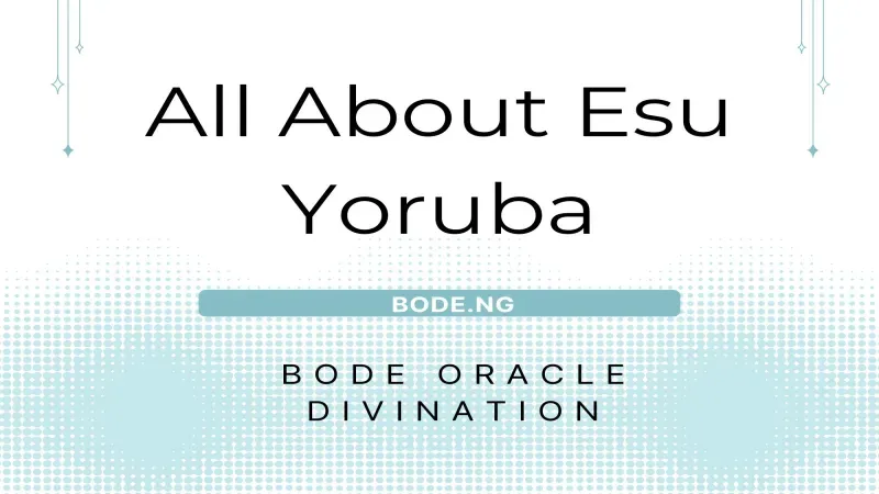 Sacred Yoruba Visual Experience